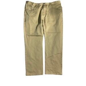 Stacy Adams Khaki Pants Men’s 42W 30L – Stylish Stitching, Comfortable, Casual